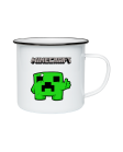Minecraft puodelis super meat boy
